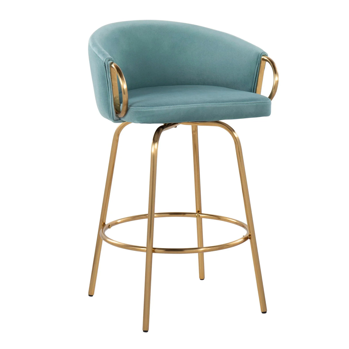 Claire - Contemporary & Glam Counter Stool (Set of 2) - Furniture Home Direct