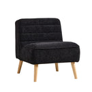 Upholstered Armless Accent Chair - Furniture Home Direct