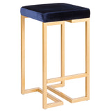 Midas - Contemporary / Glam Counter Stool (Set of 2) - Furniture Home Direct