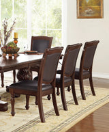 9 Pc Majestic Dining Room Set With Leaf, 2 Arm Chairs And 6 Side Chairs - Furniture Home Direct