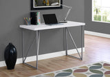 Computer Desk For Home Office Laptop, Contemporary & Modern - White - Furniture Home Direct