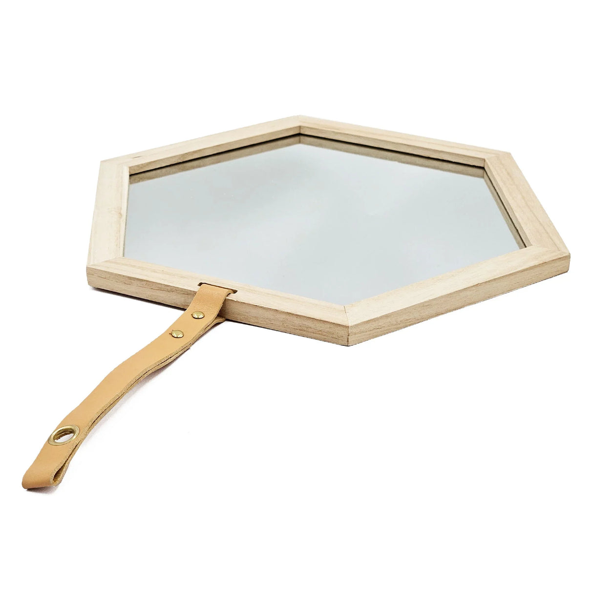 Harlan - Wall Accent Hexagon Mirror - Furniture Home Direct