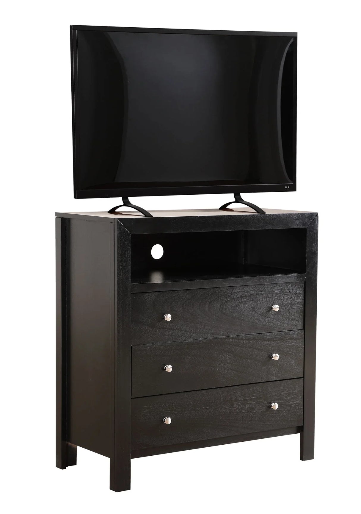 Elegant Transitional Media Chest - Furniture Home Direct