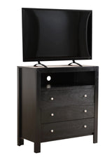 Elegant Transitional Media Chest - Furniture Home Direct