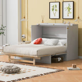 Murphy Bed With Large Drawers And Stylish Design - Furniture Home Direct