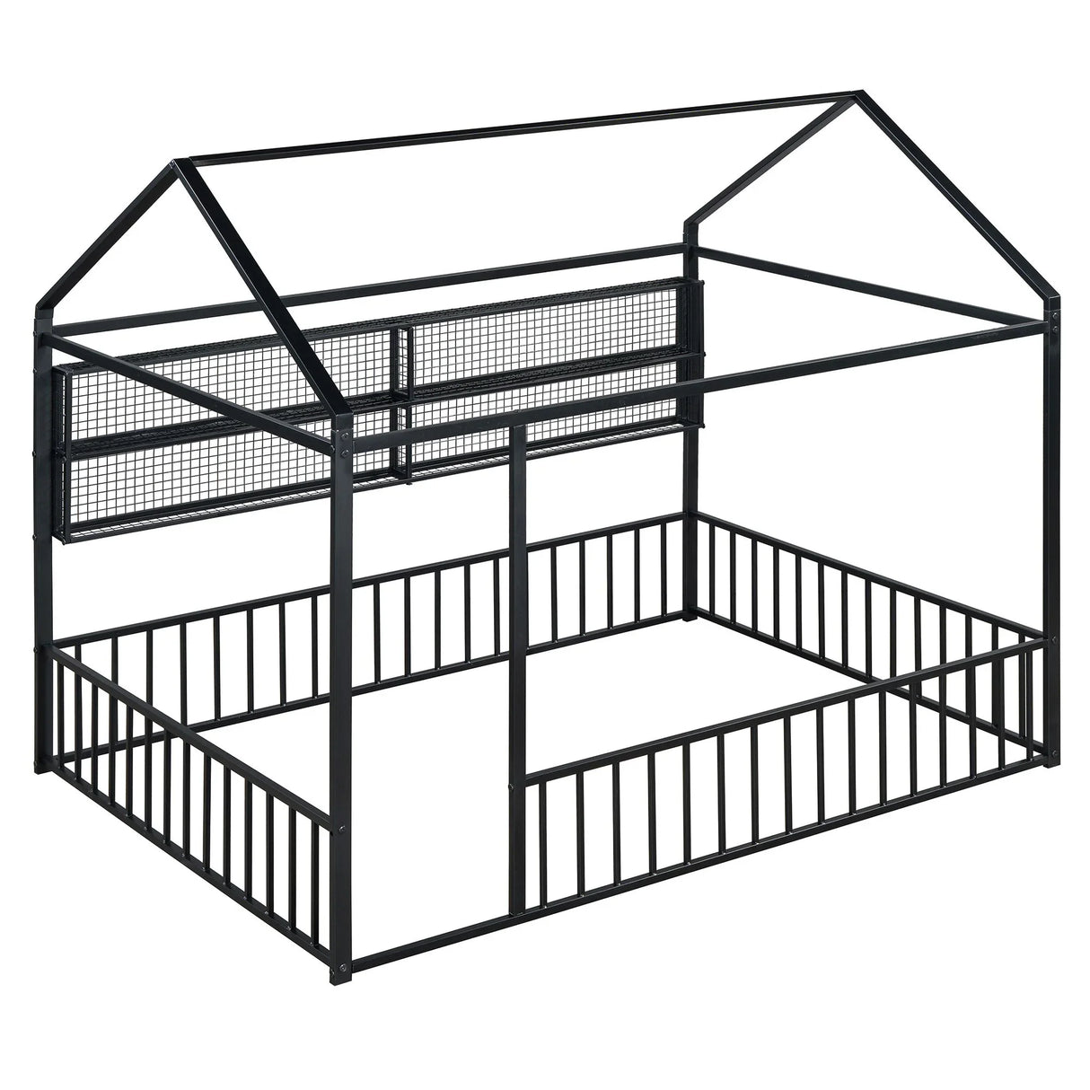House Frame With Fence And Shelves - Furniture Home Direct