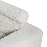 4 Seater Oversized Sectional Sofa With 2 Ottoman And 2 Pillows - Furniture Home Direct