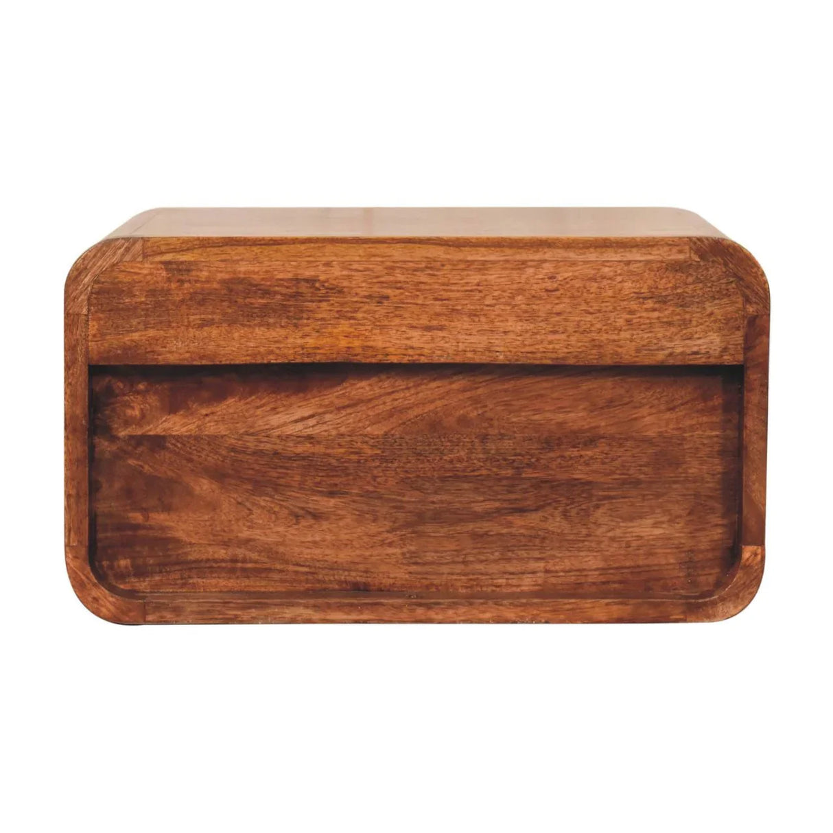 Curve Upper Slot Floating Nightstand - Furniture Home Direct
