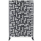Decorative Freestanding Metal Privacy Screen For Indoor & Outdoor Use - Furniture Home Direct