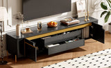 TV Stand For TVs Up To 80" With 4 Drawers And 2 Spacious Cabinets - Furniture Home Direct