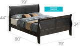 Panel Sleigh Bed - Furniture Home Direct