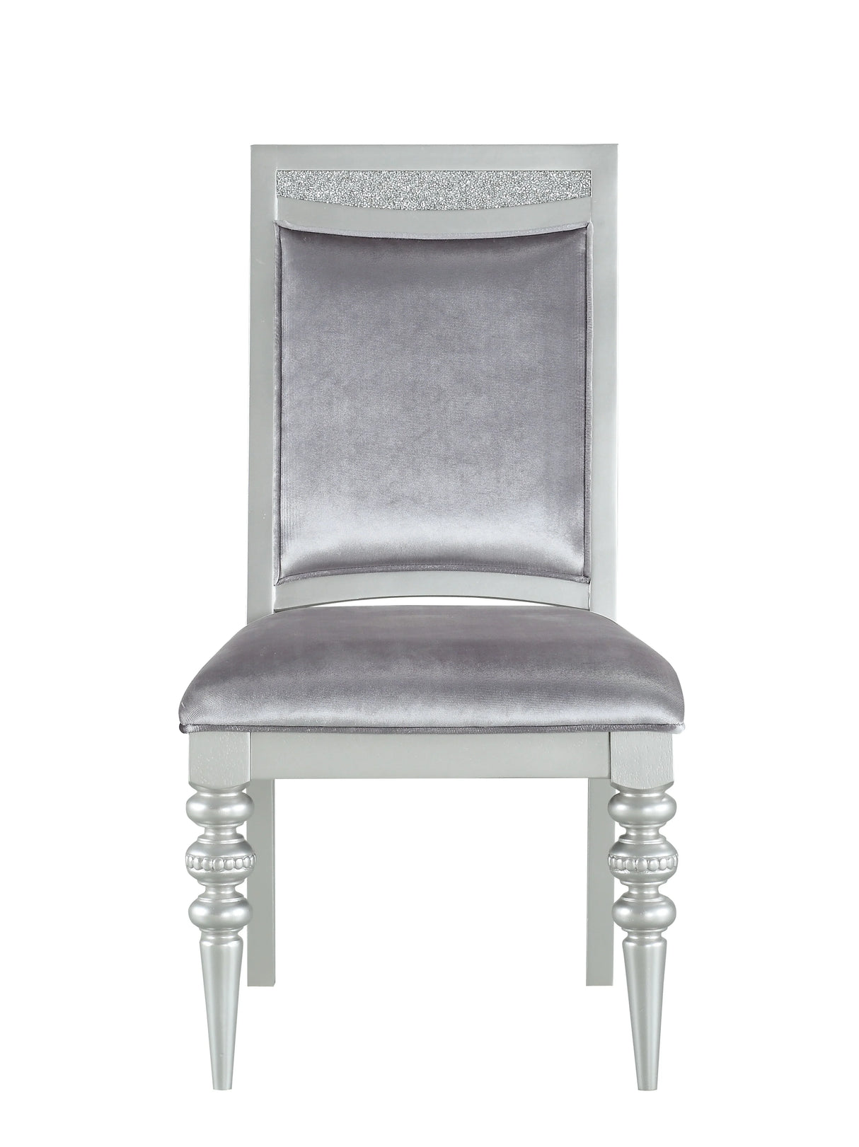 Maverick - Side Chair (Set of 2) - Silver - Furniture Home Direct