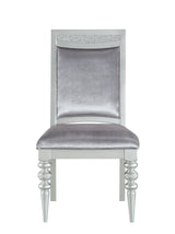 Maverick - Side Chair (Set of 2) - Silver - Furniture Home Direct