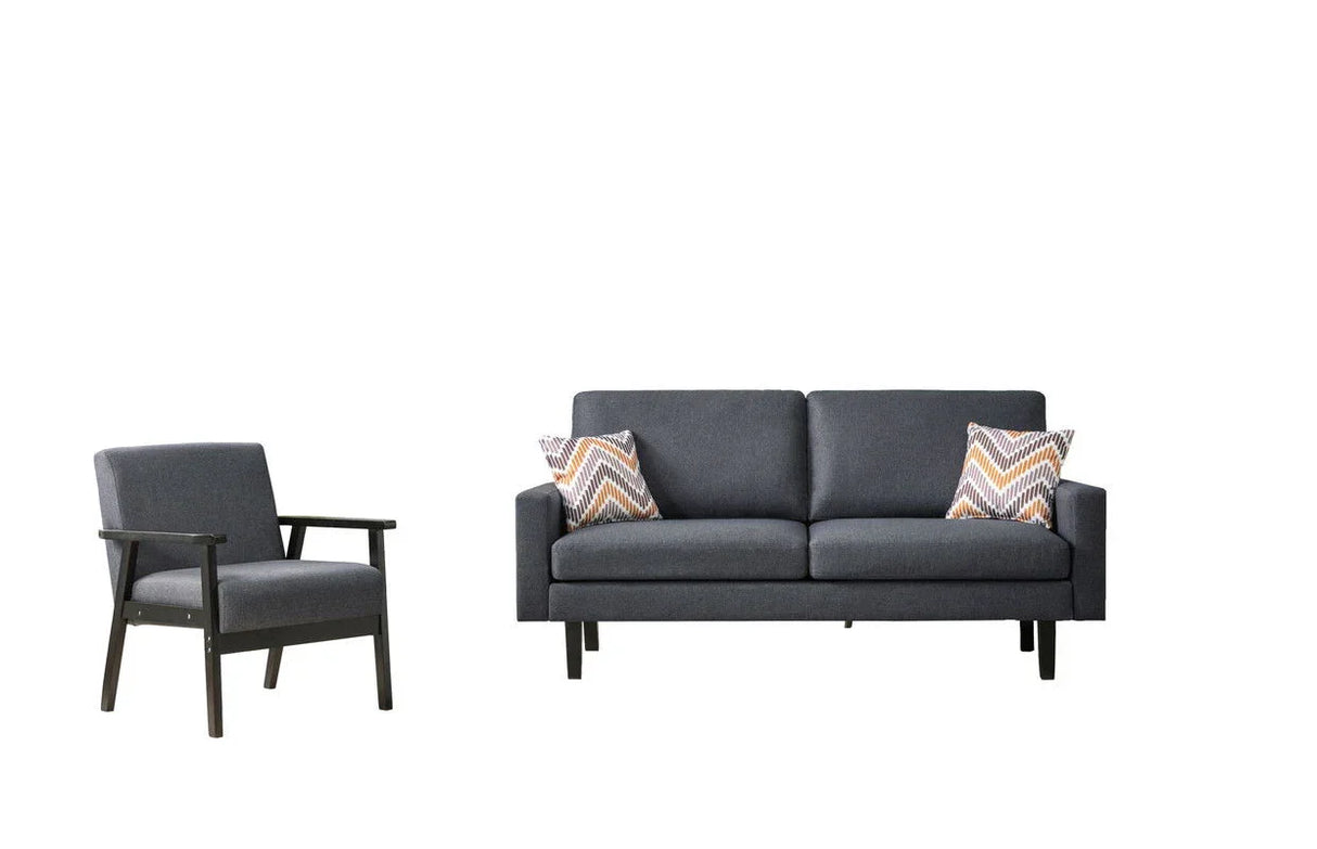 Bahamas - Sofa Set With 2 Throw Pillows - Furniture Home Direct