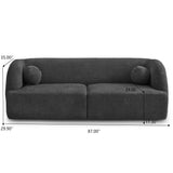 Anna - French Boucle Sofa - Furniture Home Direct