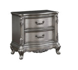 Ariadne - Nightstand - Antique Silver - Furniture Home Direct