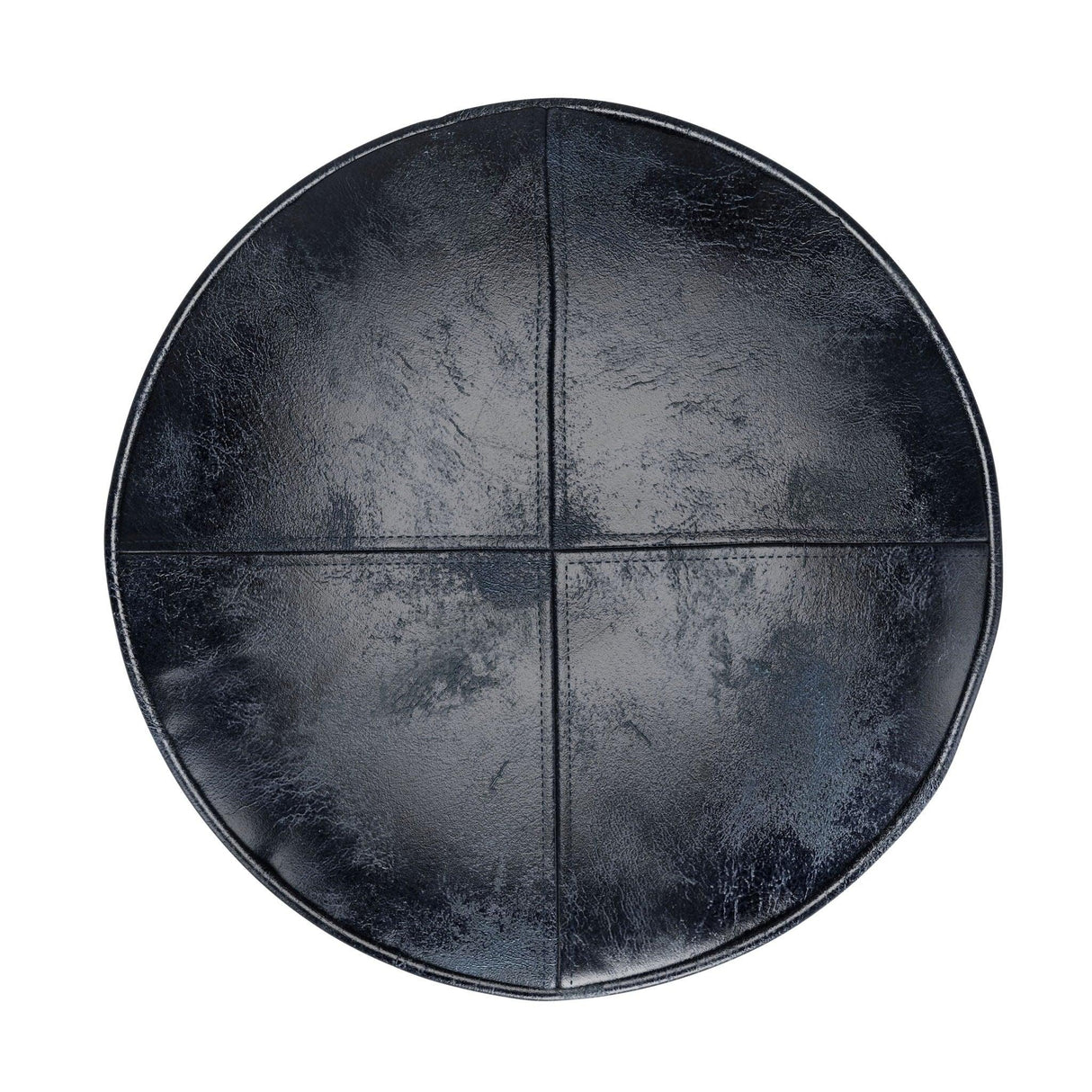 Connor - Handcrafted Round Pouf - Furniture Home Direct