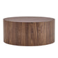Cylindrical Coffee Table With Material For Living Room - Furniture Home Direct