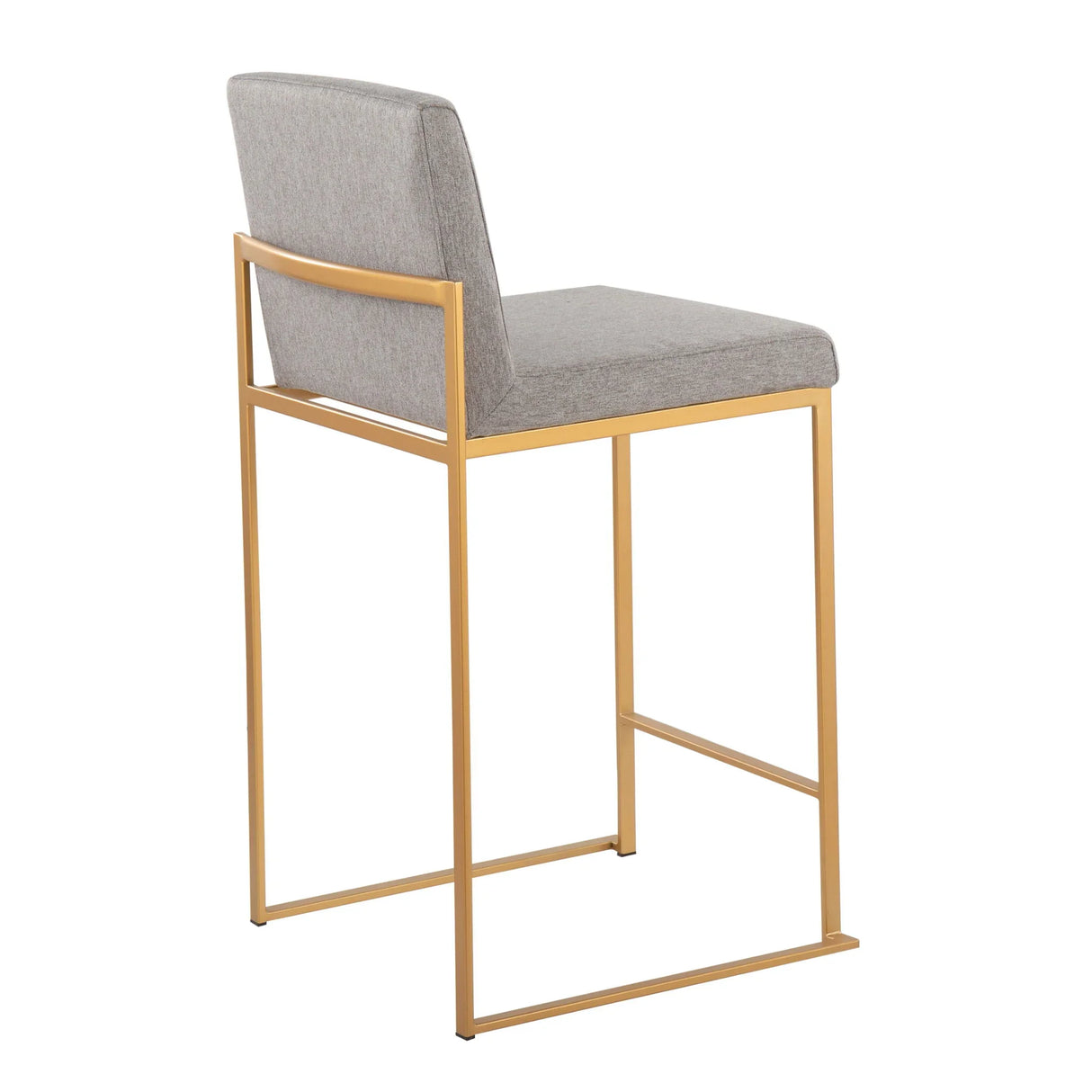 Fuji - Contemporary High Back Stylish Counter Stool - Furniture Home Direct