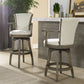 Williams - Swivel Counter Height Bar Stool - Furniture Home Direct