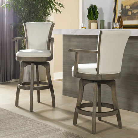 Williams - Swivel Counter Height Bar Stool - Furniture Home Direct