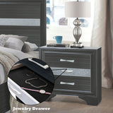 Naima - Chic Design Nightstand - Furniture Home Direct