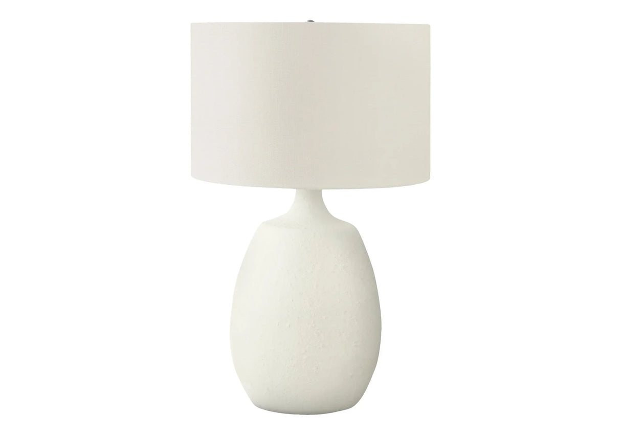 Lighting, Table Lamp, Resin, Contemporary - Cream - Furniture Home Direct