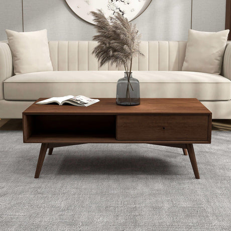 Caroline - Coffee Table - Walnut Brown - Furniture Home Direct