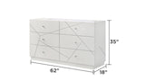 Bedroom Set Queen Bed Dresser Mirror Nightstand White - Furniture Home Direct