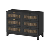 Queen Bed Set With Dresser And Two Nightstands Black - Furniture Home Direct