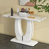 Modern Minimalist Rectangular Counter Bar Table - Furniture Home Direct
