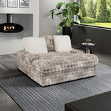 Julia - Lounger Sofa With USB - Gray - Furniture Home Direct