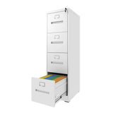 Premium Drawer File Cabinet With Lock, Metal Vertical Design, A4 Legal / Letter Size - Furniture Home Direct