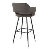 Margarite - Contemporary Barstool (Set of 2) - Furniture Home Direct