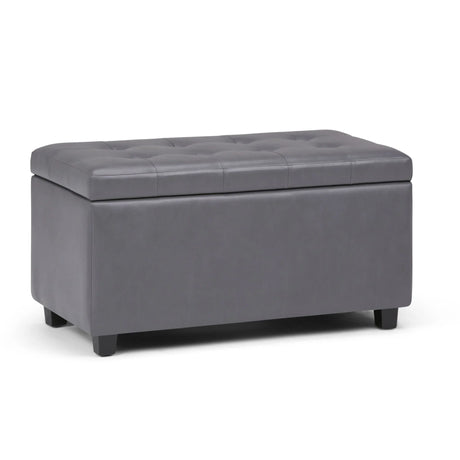 Cosmopolitan - Upholstered Storage Ottoman - Furniture Home Direct