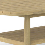 Bayshore - Outdoor Coffee Table - Light Teak - Furniture Home Direct