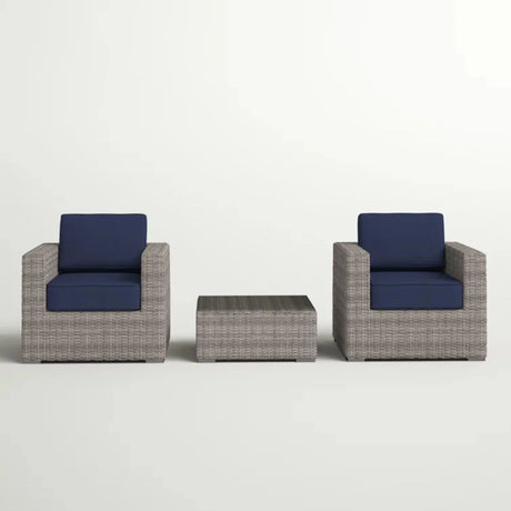 2 Person Seating Set With Cushions - Furniture Home Direct