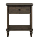 Victoria - Bedside Table With Drawer And Shelf - Furniture Home Direct