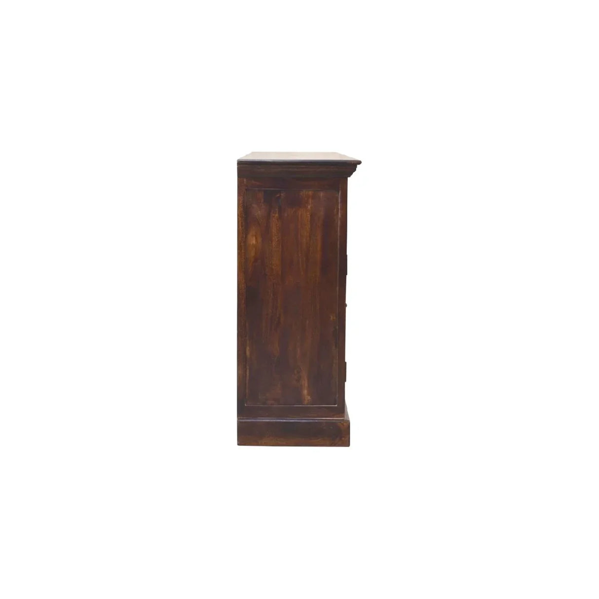 Glazed Sideboard - Walnut - Furniture Home Direct