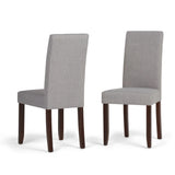 Acadian - Upholstered Parson Dining Chair (Set of 2) - Furniture Home Direct
