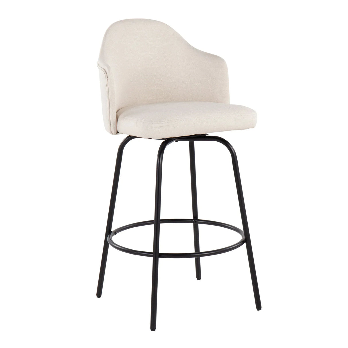 Ahoy - Contemporary Fixed Height Counter Stool (Set of 2) - Furniture Home Direct