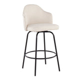 Ahoy - Contemporary Fixed Height Counter Stool (Set of 2) - Furniture Home Direct