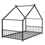 Metal House Bed - Furniture Home Direct