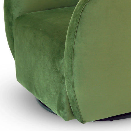 Renee - Swivel Chair - Green - Furniture Home Direct
