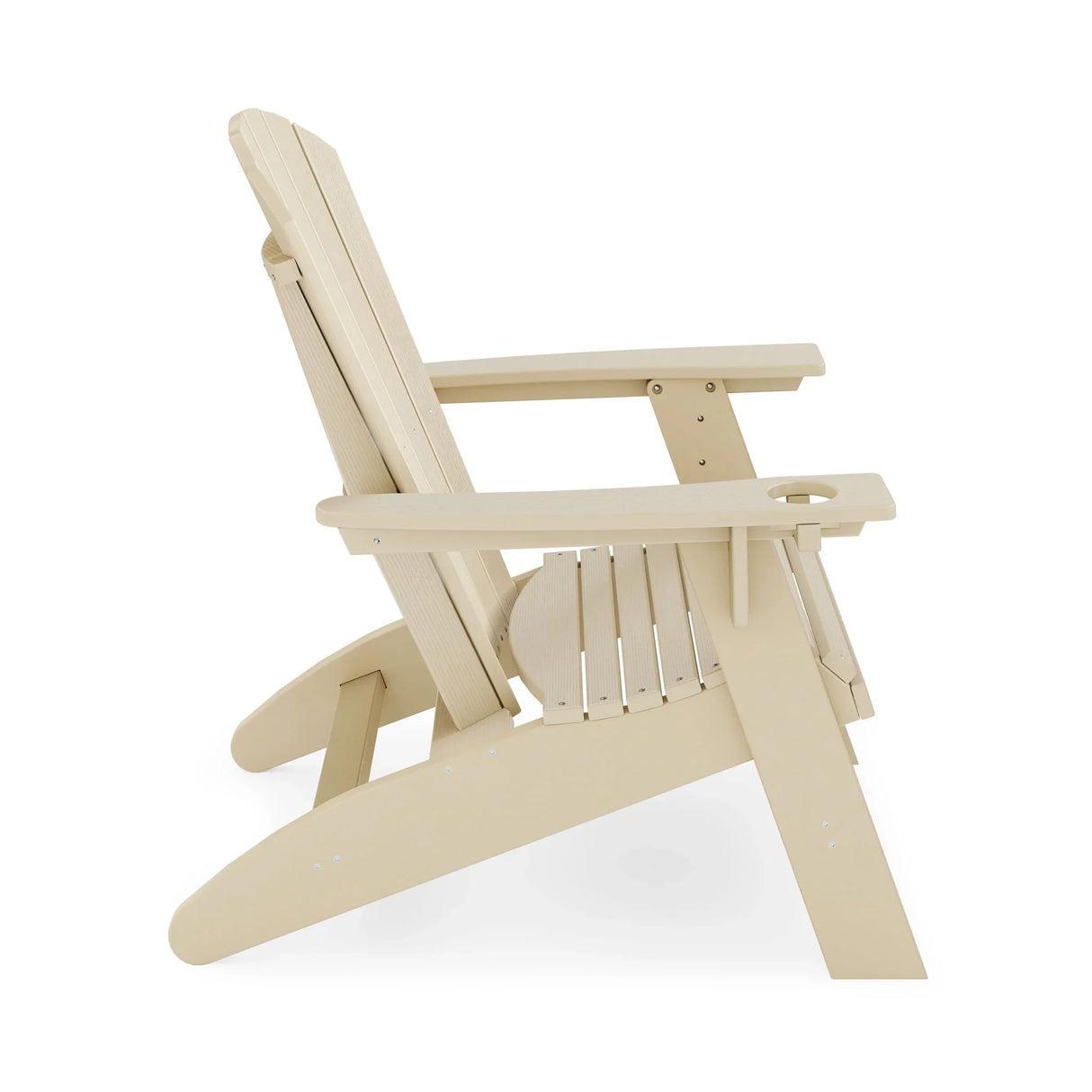 Adirondack Chair Sturdy HDPE Poly Lumber For Poolside, Patio, And Garden Relaxation - Furniture Home Direct