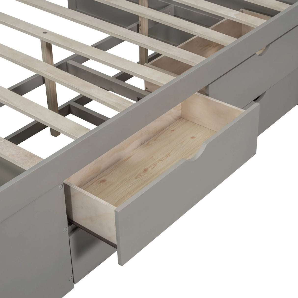 Daybed With Drawers And Shelves - Furniture Home Direct