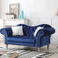 Elegant Round Arm Loveseat - Furniture Home Direct