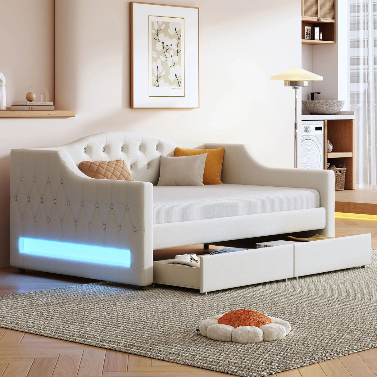 Daybed With LED Belt - Furniture Home Direct