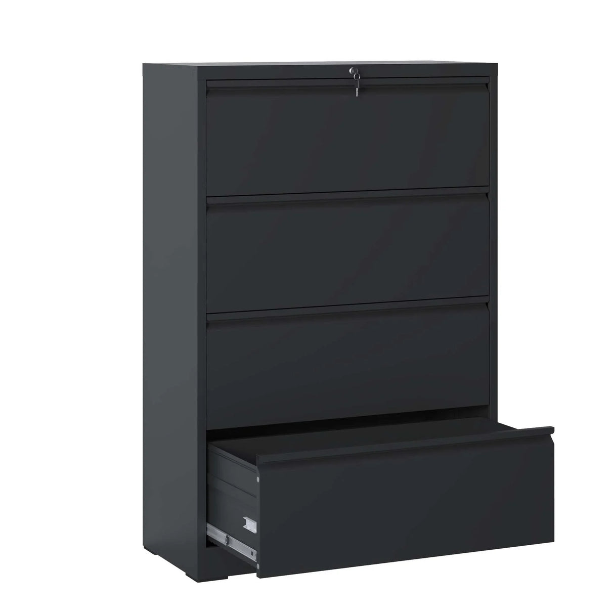 Premium Drawer Metal Lateral File Cabinet With Lock - Furniture Home Direct