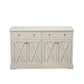 Vintage Sideboard With 2 Drawers And Four Doors For Living Room - Furniture Home Direct